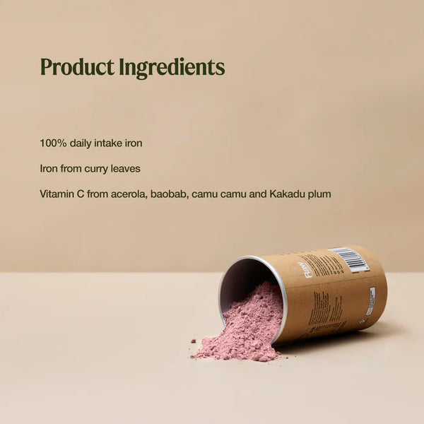 Raw Organic Iron 100gm