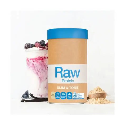 Amazonia Raw Slim & Tone Protein Vanilla Cinnamon 500gm