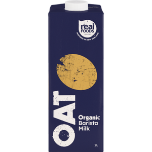 Real Foods Organic Barista Oat Milk 1lt