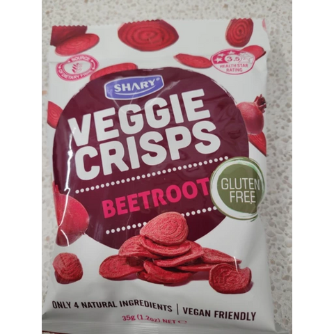 Shary Beetroot Crisps 30g