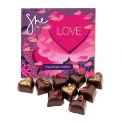 She Universe Valentines 9 Heart Chocolate Truffles