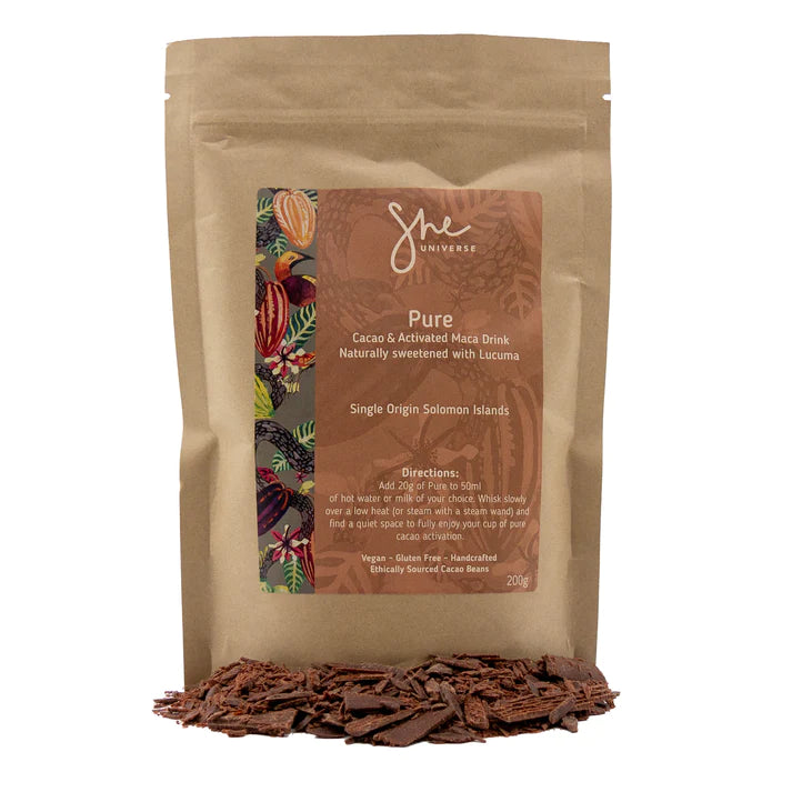 She Universe Pure Cacao & Activated Maca Drink 200g