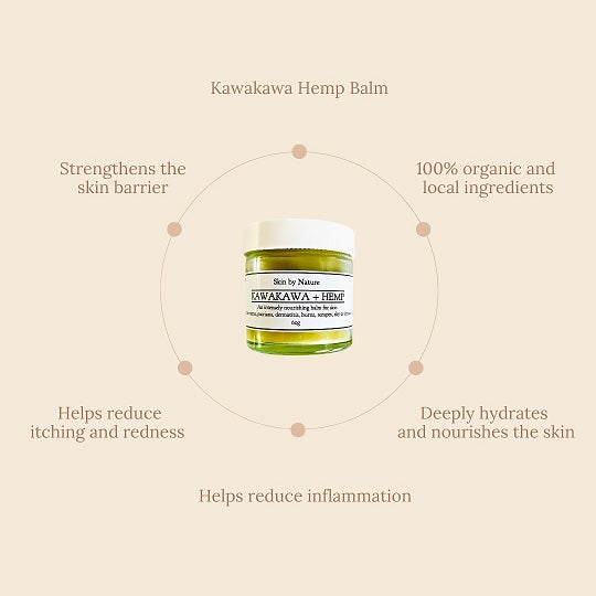 Skin by Nature Kawakawa Hemp Balm 120gm