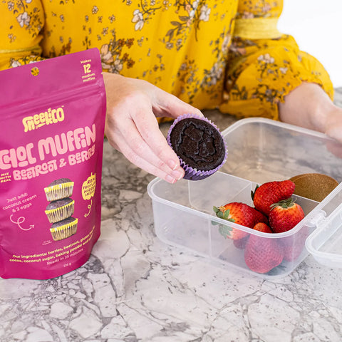 Sneekio Choc Muffin Mix with Real Beetroot and Berries