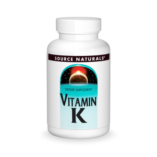 Source Naturals Vitamin K 500mcg 100tabs