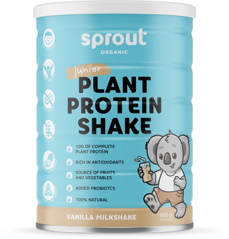 Sprout Organic Junior Plant Protein Shake Vanilla 660gm