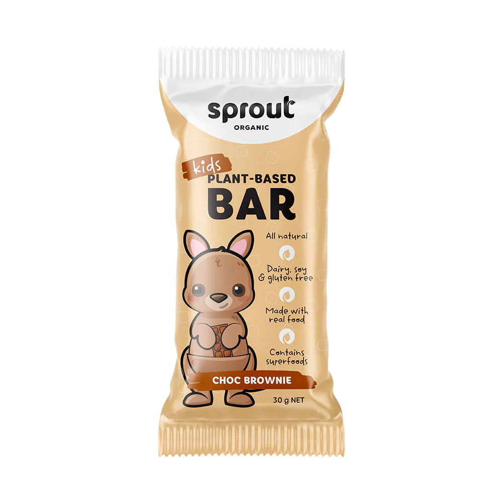 Sprout Organic Snack Bars Choc Brownie 30gm