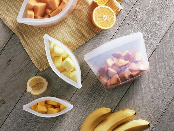 Stasher Reusable Silicone Clear 1-Cup Bowl 237ml