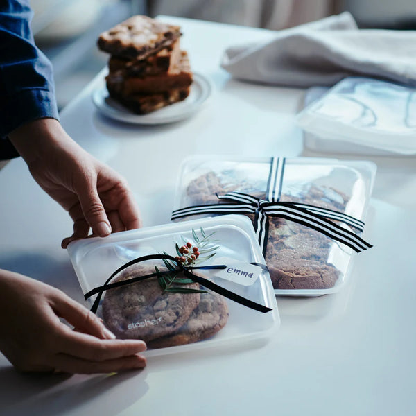 Stasher Reusable Silicone Sandwich Bag Clear 450ml