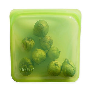 Stasher Reusable Silicone Sandwich Bag Green 450ml