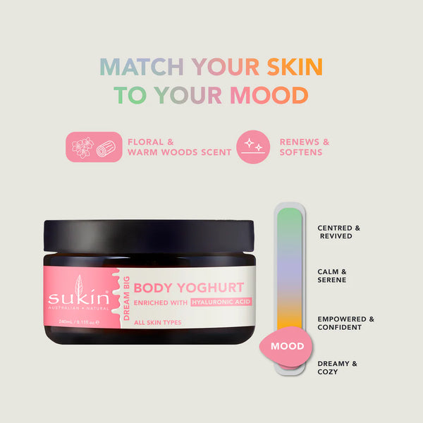 SUKIN BODY YOGHURT DREAM BIG | 240mL - 20% off