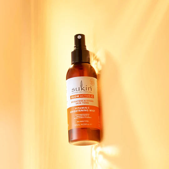 Sukin GLOW ACTIVE-C | VITAMIN C BRIGHTENING MIST | 125mL - 20% off