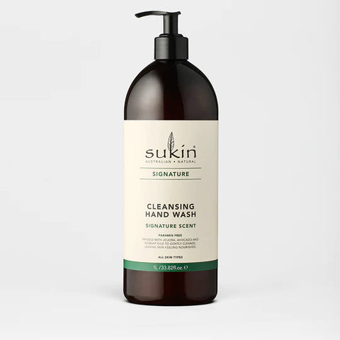 Sukin CLEANSING HAND WASH PUMP SIGNATURE | 1 L