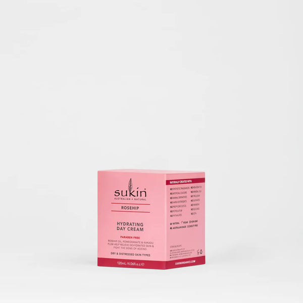 Sukin Rose Hip HYDRATING DAY CREAM | ROSEHIP | 120 ML