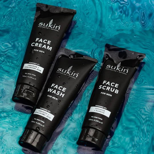 Sukin MEN'S FACE WASH 125ML - 20% off