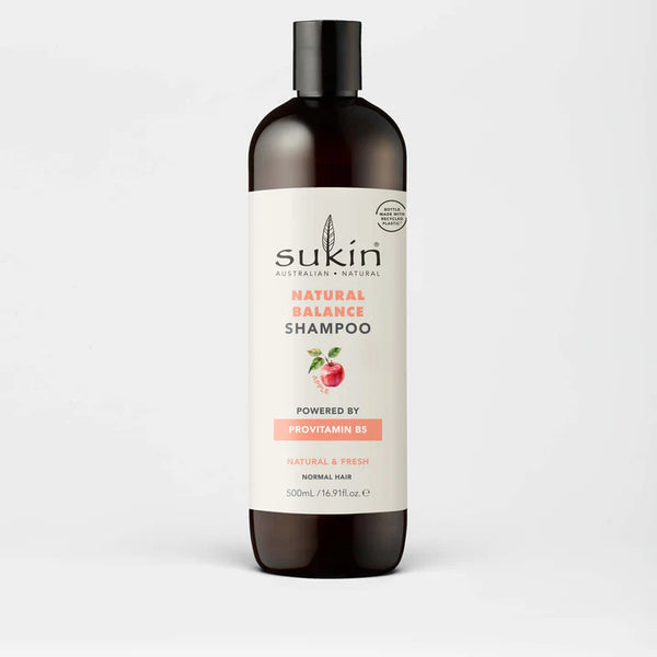 Sukin APPLE NATURAL BALANCE SHAMPOO | FRUITY HAIRCARE | 500ML - 20% off