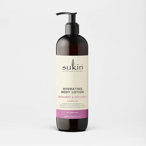 Sukin Body HYDRATING BODY LOTION | BERGAMOT & PATCHOULI | 500 ML