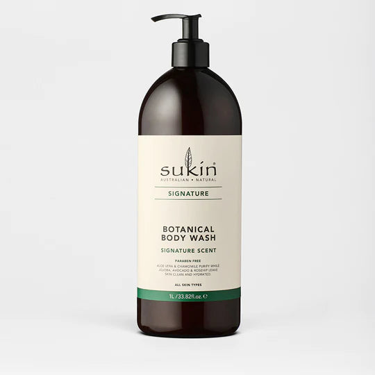 Sukin Body BOTANICAL BODY WASH | SIGNATURE SCENT | 1 L