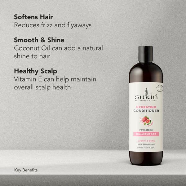 Sukin LYCHEE HYDRATING CONDITIONER| FRUITY HAIRCARE | 500ML - 20% off