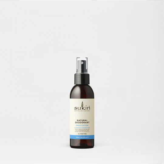 Sukin NATURAL DEODORANT FRESH COTTON | 125 ML