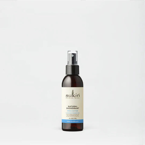 Sukin NATURAL DEODORANT FRESH COTTON | 125 ML