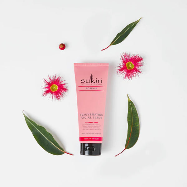 Sukin Rose Hip REJUVENATING FACIAL SCRUB | ROSEHIP 125ML