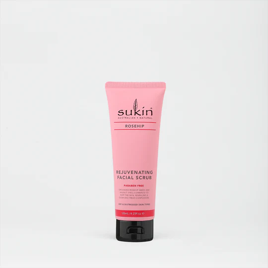 Sukin Rose Hip REJUVENATING FACIAL SCRUB | ROSEHIP 125ML