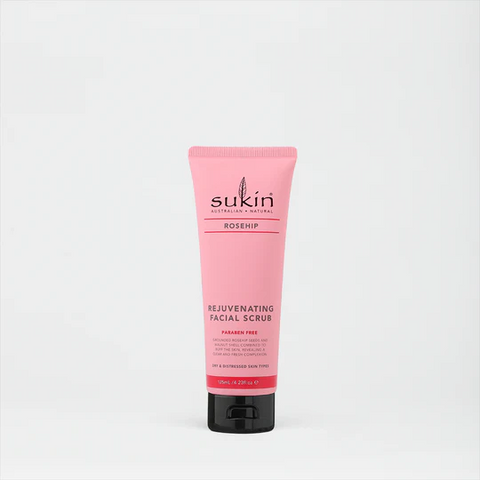 Sukin Rose Hip REJUVENATING FACIAL SCRUB | ROSEHIP 125ML