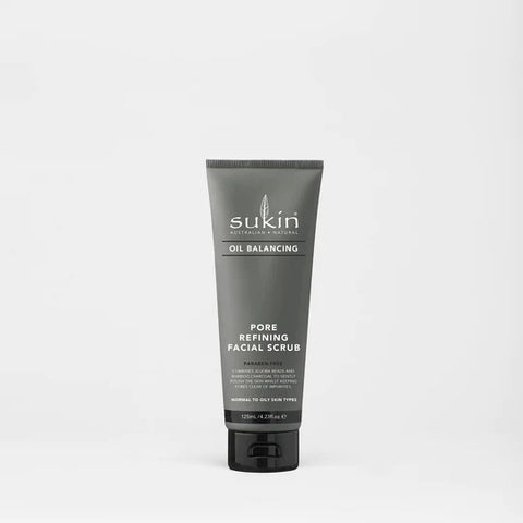 Sukin Oil Balancing PORE REFINING FACIAL SCRUB | OIL BALANCING 125ML