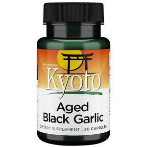 Swanson Kyoto Brand Aged Black Garlic 650mg 30caps
