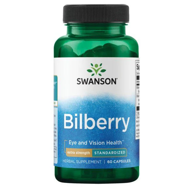 Swanson Bilberry - Extra Strength Standardized 100vcaps