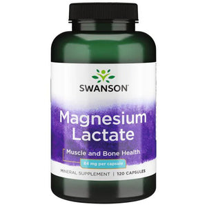 Swanson Magnesium Lactate Premium 84mg 120caps