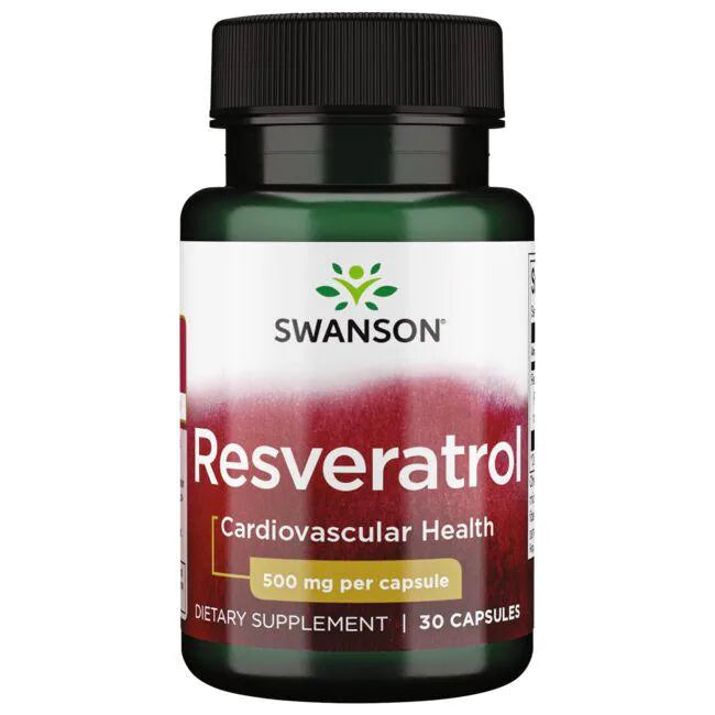 Swanson Resveratrol Ultra 500mg 30caps