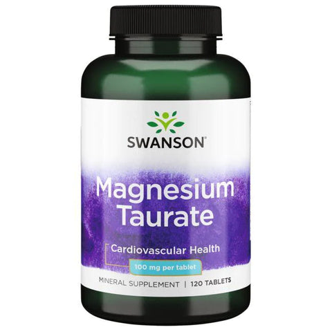 Swanson Magnesium Taurate Premium 100mg 120tabs