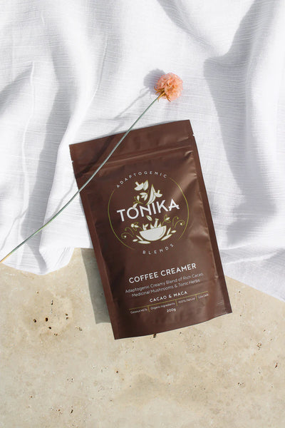 Tonika CACAO & MACA (CALM) ADAPTOGENIC COFFEE CREAMER 200gm