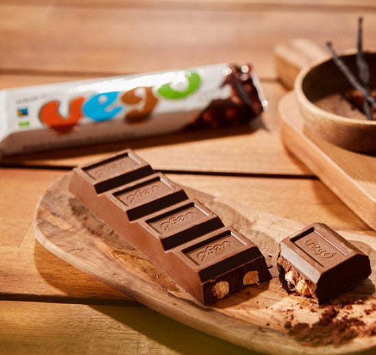 Vego Mini - Whole Hazelnut Chocolate Bar - 65g