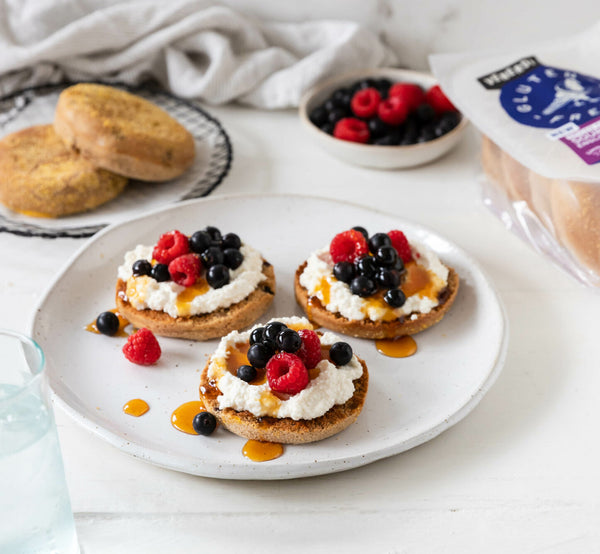 Venerdi Gluten Freedom Spiced Fruit Sourdough English Muffins