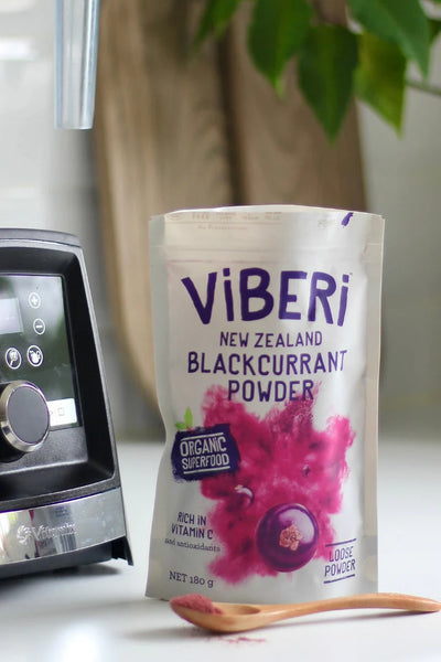 Viberi Organic Blackcurrant Powder 180gm
