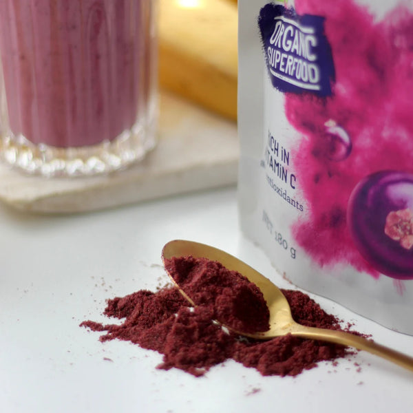 Viberi Organic Blackcurrant Powder 180gm