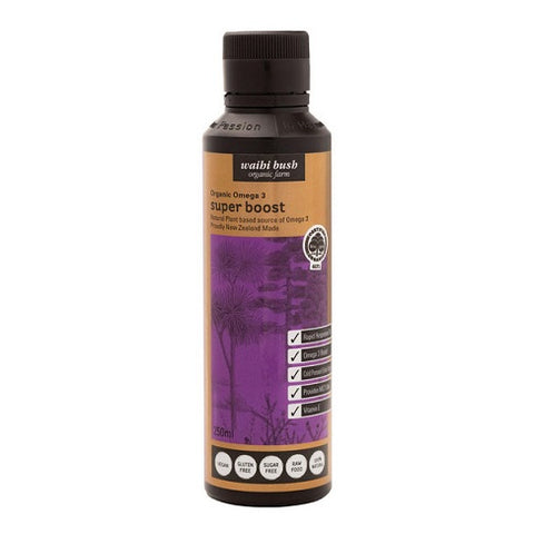 Waihi Bush Omega 3 Super Boost 500ml