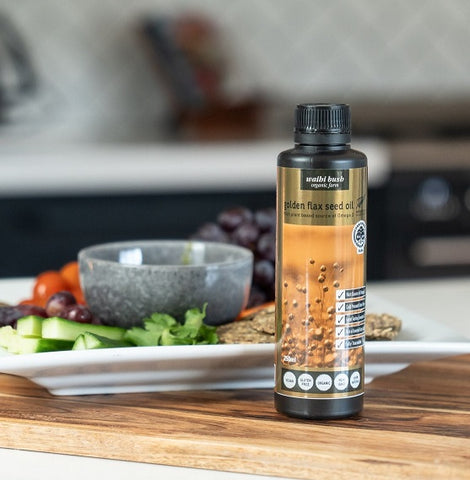 Waihi Bush Golden Flax Seed Oil 250ml