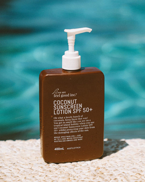 Feel Good Inc Coconut Sunscreen Lotion SPF 50+ 400ml