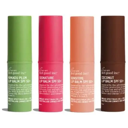 Feel Good Inc Lip Balm Coconut SPF 50+ Broad Spectrum 10ml