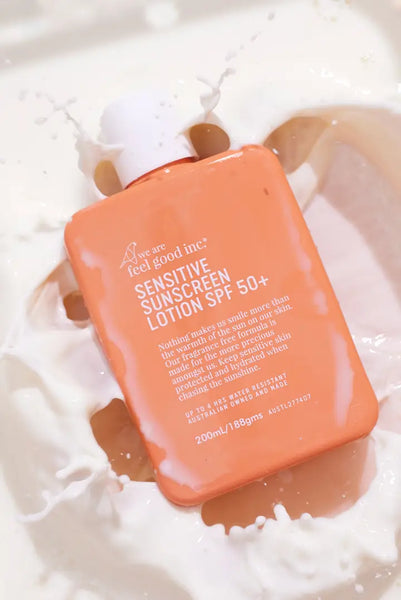 Feel Good Inc Sensitive Sunscreen Lotion SPF 50+ 200ml