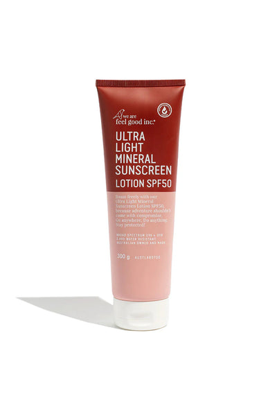 Feel Good Inc Ultra-Light Mineral Sunscreen Lotion SPF50 300gm