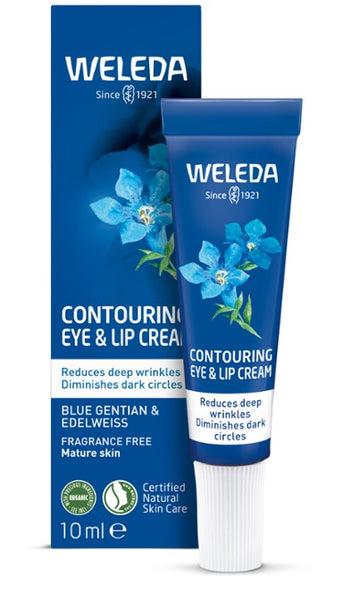 Weleda Contouring Eye &amp; Lip Cream - Blue Gentian &amp; Edelweiss 10ml
