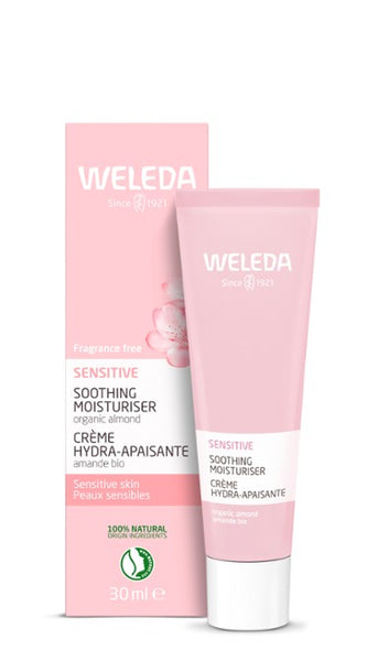 Weleda Sensitive Soothing Moisturiser – Almond 30ml