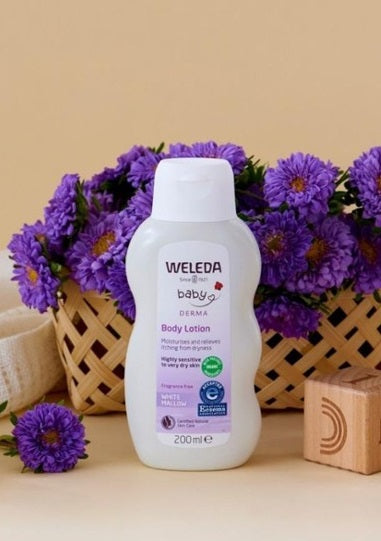 Weleda White Mallow Body Lotion 200ml - Special 20% off