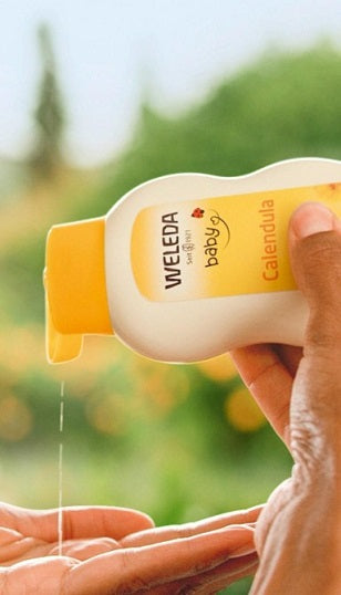 Weleda Calendula Baby Oil - Fragrance Free 200ml - Special 20% off