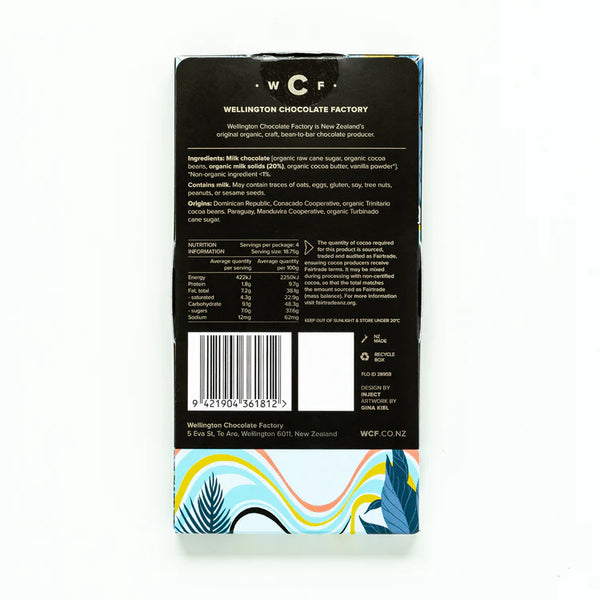 The Wellington Chocolate Factory Original Milk Chocolate Bar